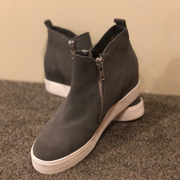 steve madden wedgie high top platform sneaker